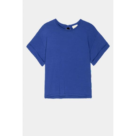 NEW NATION LTD jade top in cobalt - Picture 3 of 4